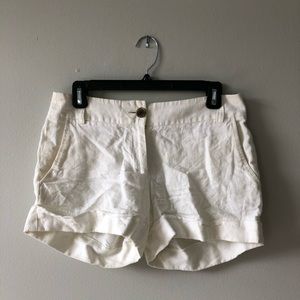 White J.Crew shorts